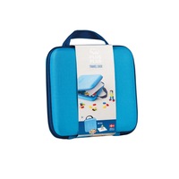 Plus-Plus - Travel Case - 100 pcs - Blue