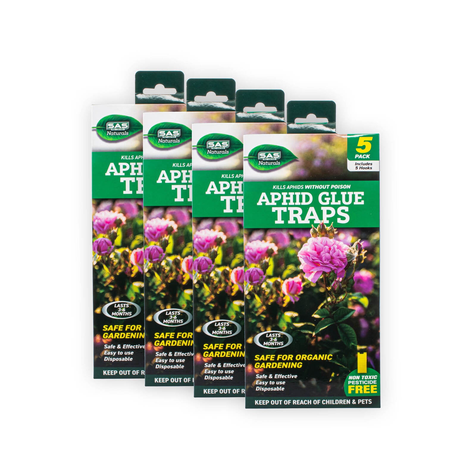 20PCE Traps Aphid Glue Safe Effective Greenhouse Garden White Flies Leaf Miner