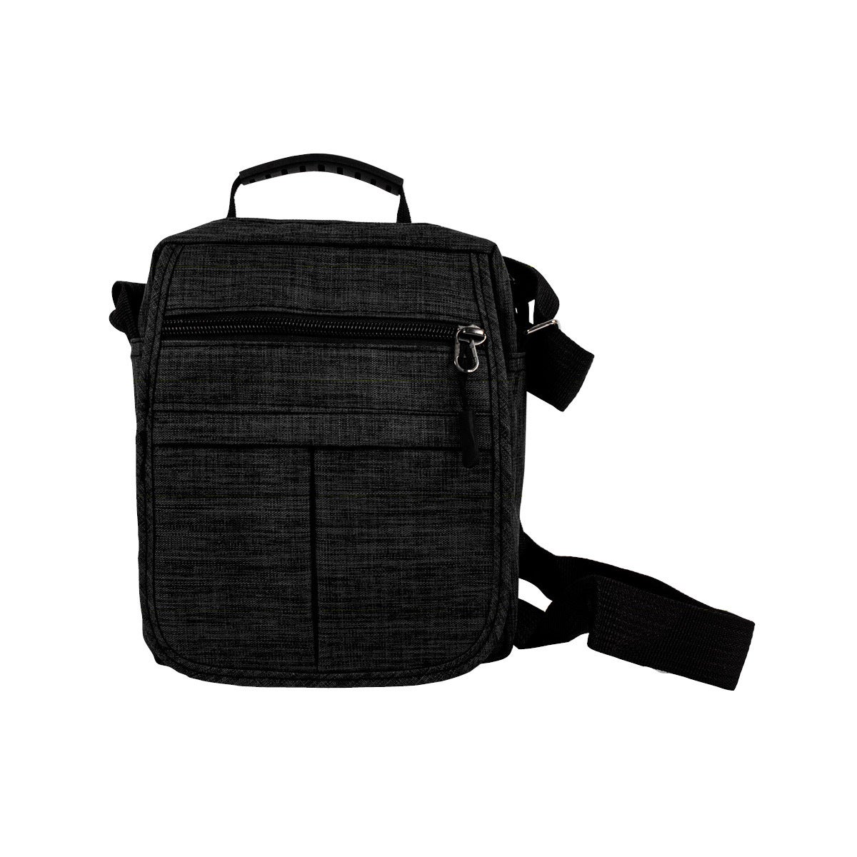 Swosh Bag Sling Cross Body Adjustable Strap Multiple Pockets 3 Zip Design