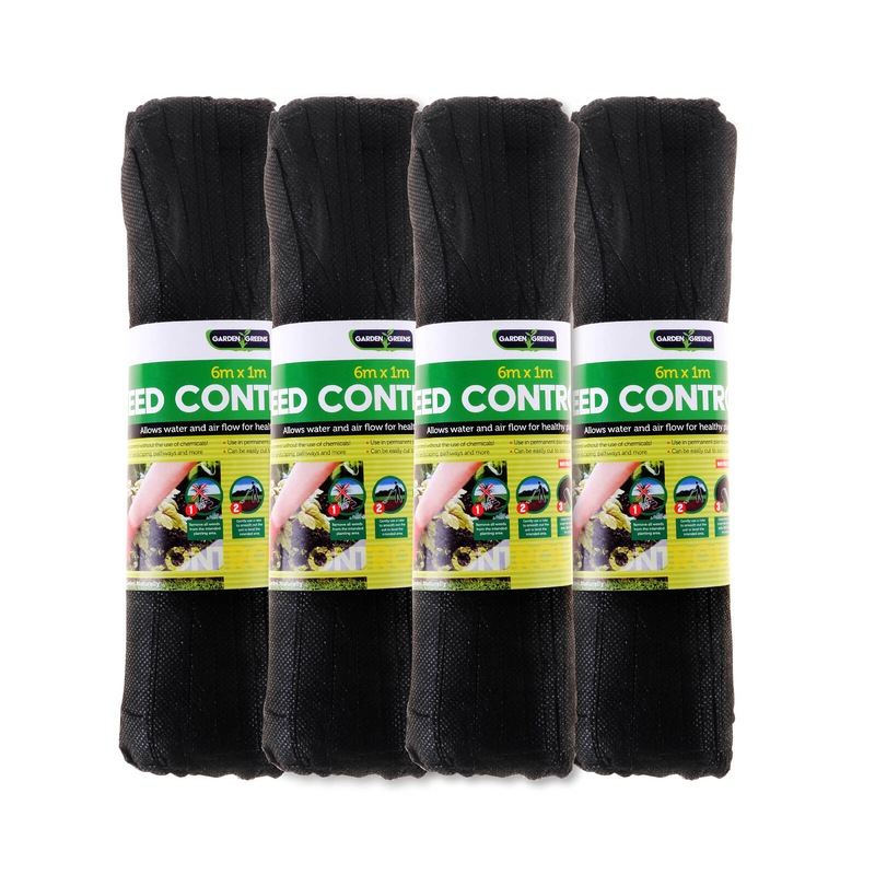 Buy Garden Greens 4PCE Weed Control Mat Breathable Mesh Garden