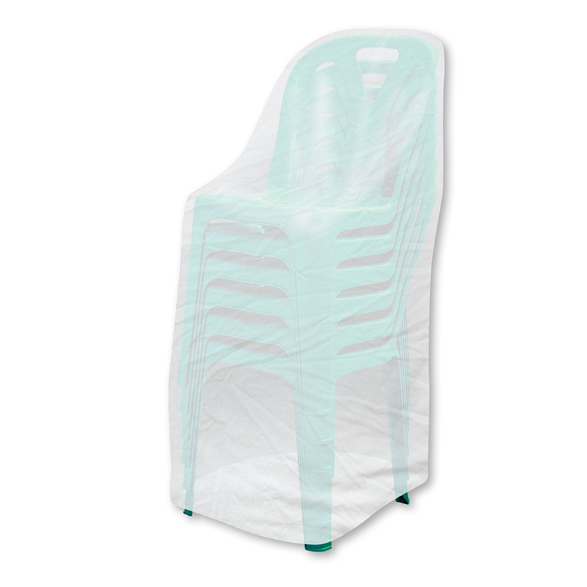 Garden Greens 4PK Outdoor Stacked Chair Covers Waterproof 60cm x 110cm
