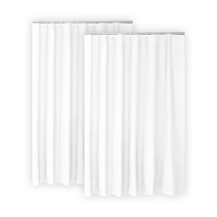 Coastal White Shower Curtain MyDeal