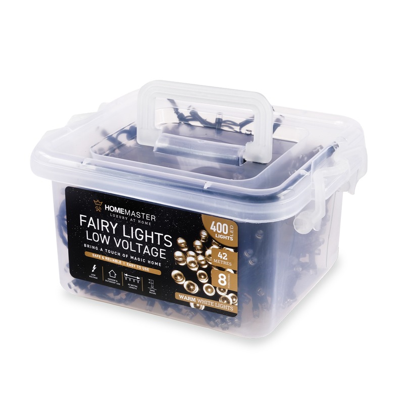 Buy Home Master® 42m Fairy Lights Indoor Outdoor Low Voltage Warm White