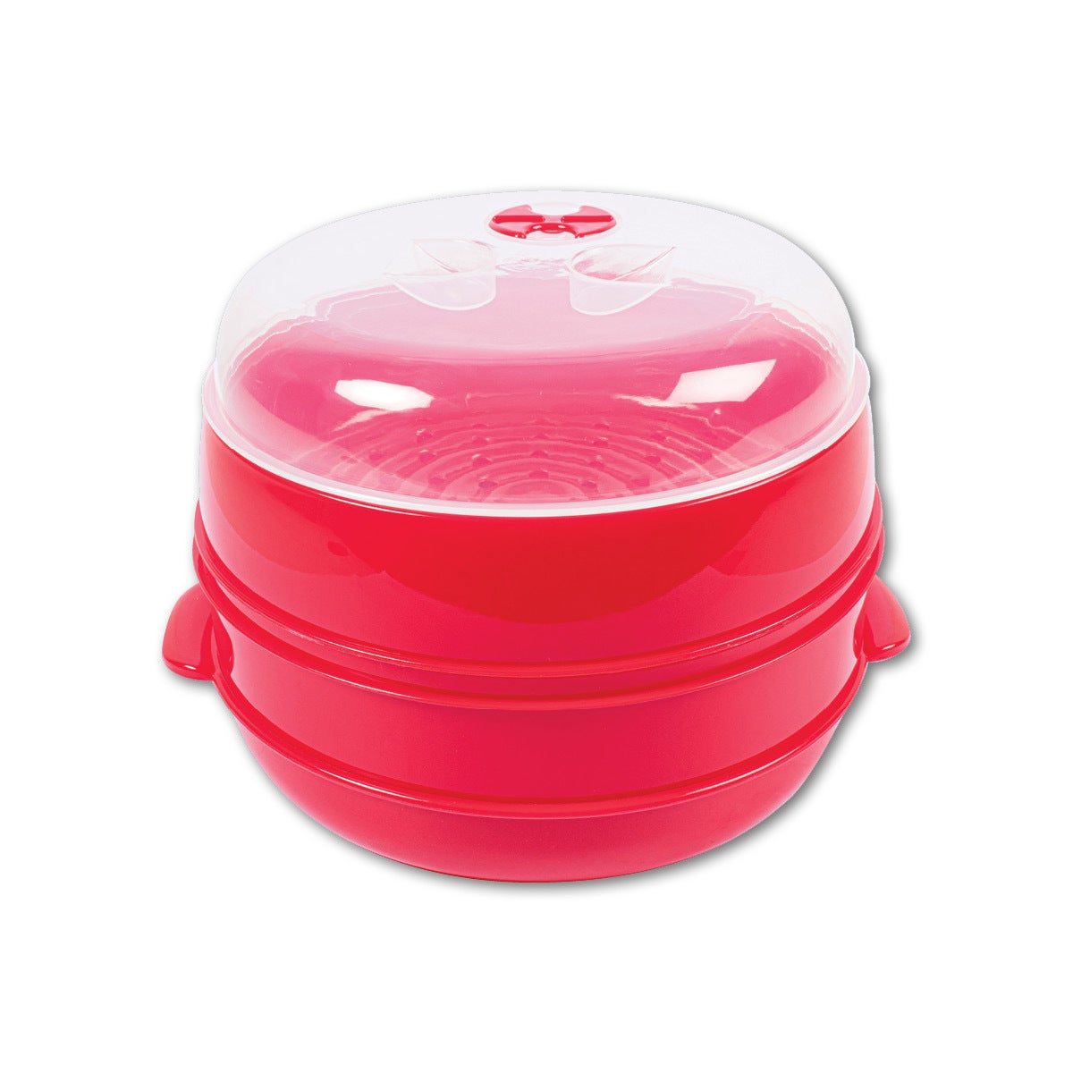 Home Master 2 Tier Steamer Basket BPA Free Safe Simple Microwaveable