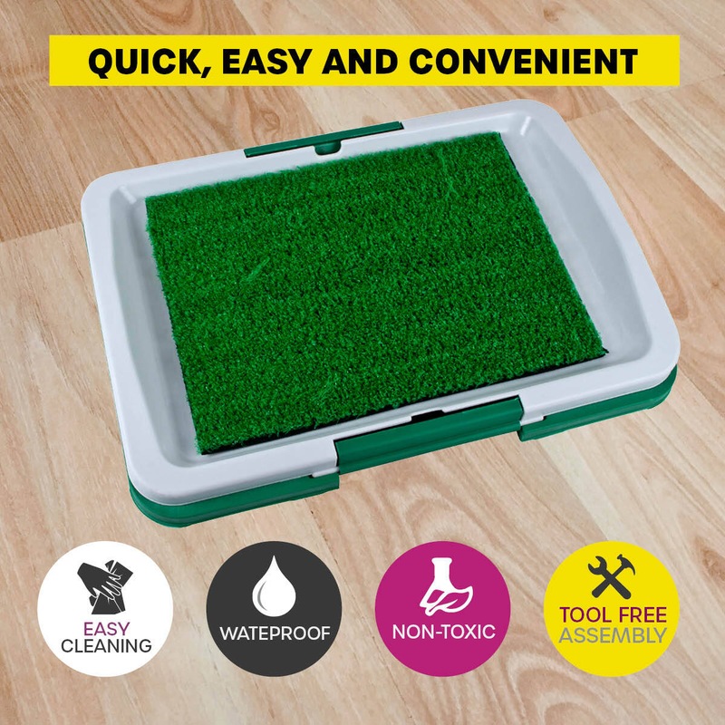Buy Pet Basic® Dog Potty Trainer Indoor 3 Layers Odour Resistant 45cm x