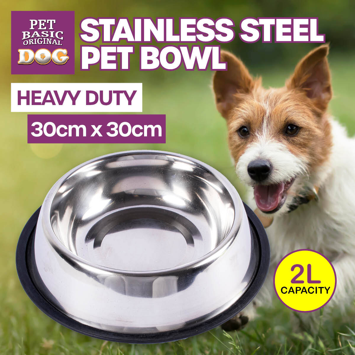 30cm dog bowl