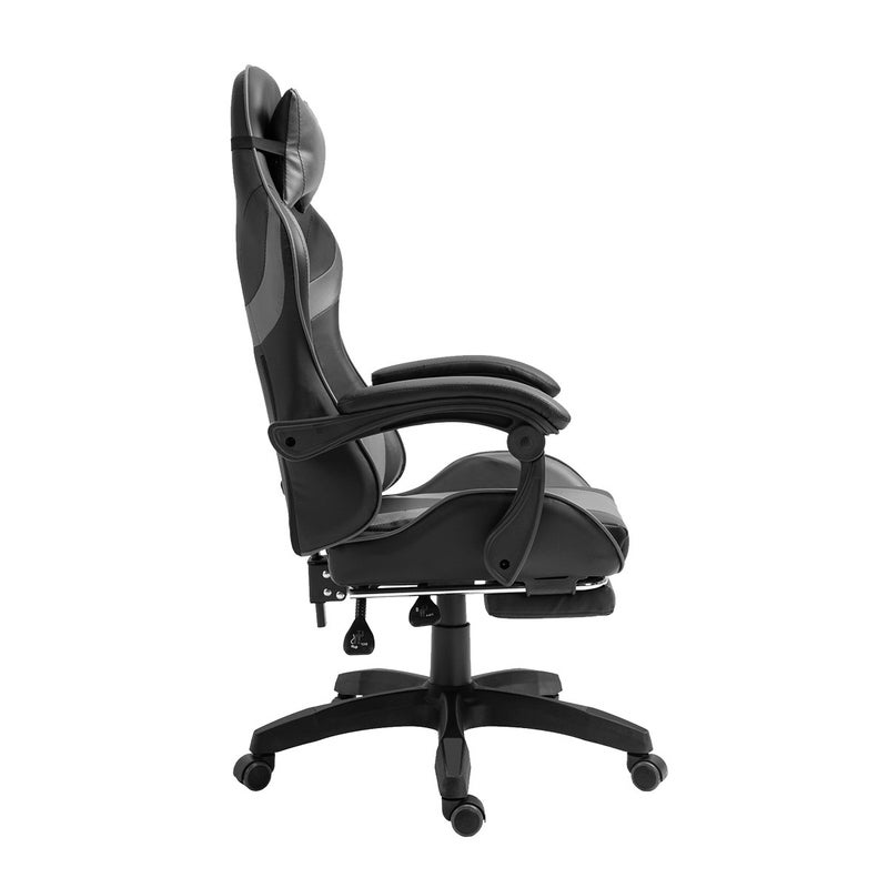 Buy SAS Gaming Deluxe Pro Gaming Chair Ergonomic 120 Degrees Reclining -  Grey/Black - MyDeal