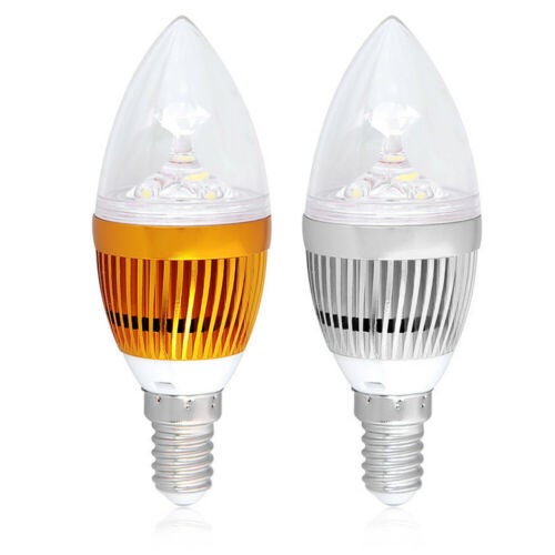 220v LED Candle Bulb E14 3W/5W Lighting Lamp Bulbs Warm/Cold