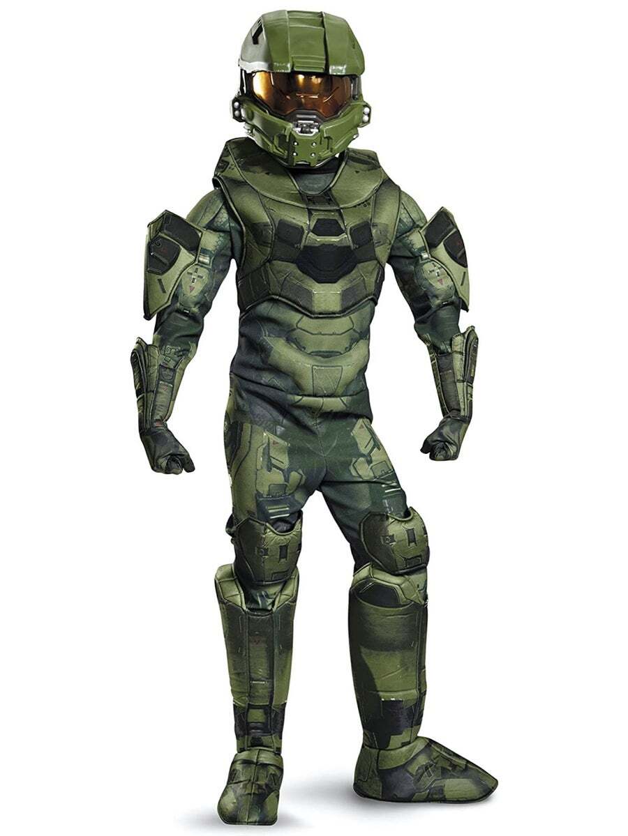 Hobbypos Master Chief Halo Prestige Army Video Games Dress Up Licensed ...