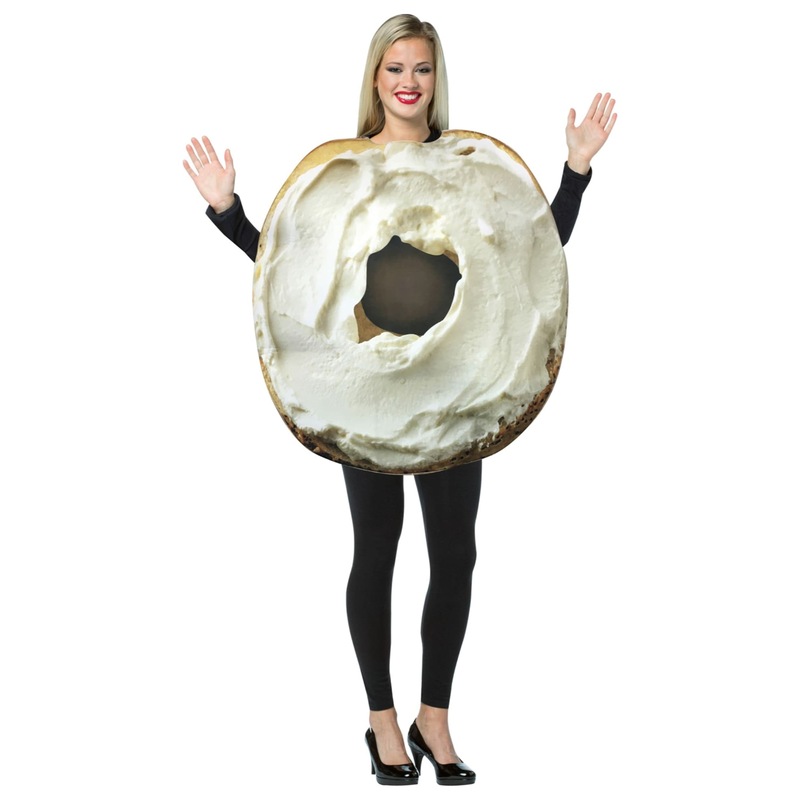 Buy Hobbypos Bagel With Cream Cheese Breakfast Food Funny Unisex Adult