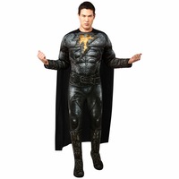 Black Adam Deluxe Muscle DC Comic Movie Superhero Adult Mens Costume