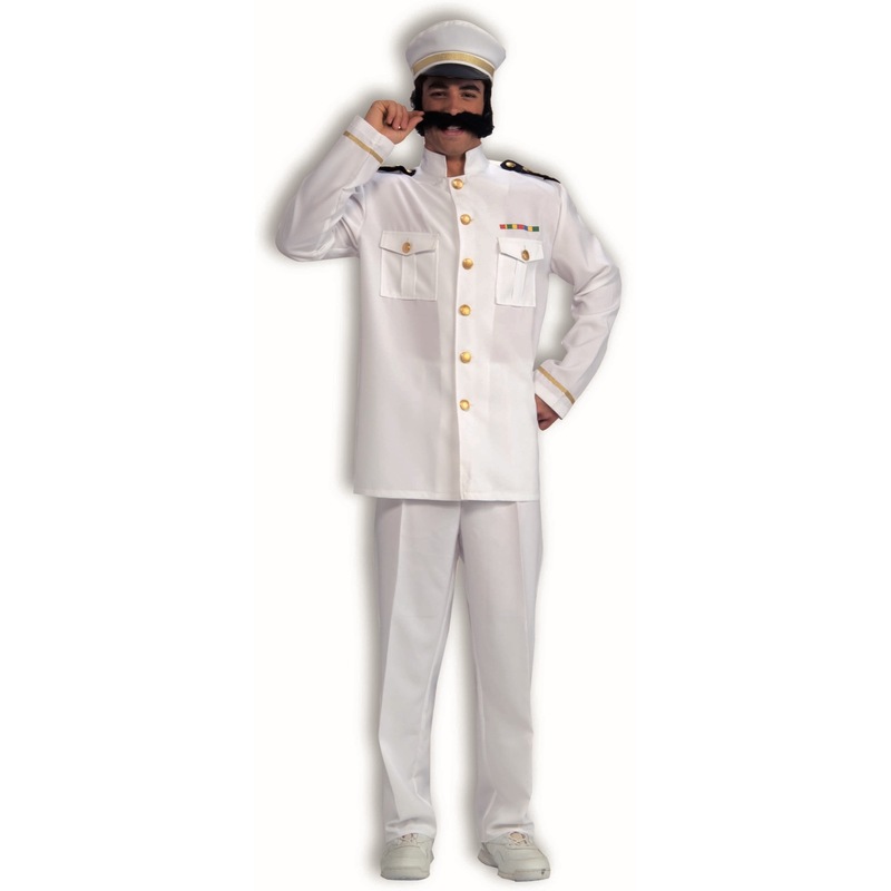 Buy Hobbypos Captain Cruise Ship Sailor Navy Officer Nautical White ...