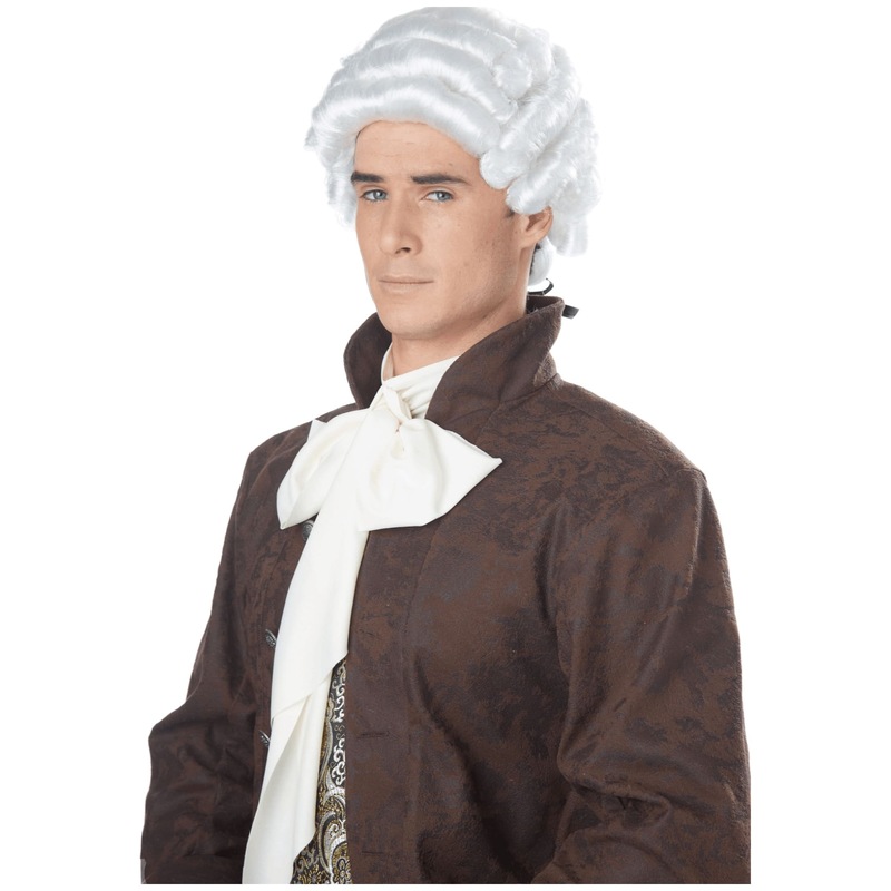 Buy Hobbypos Colonial Man Judge Lawyer Barrister George Washington Mens 