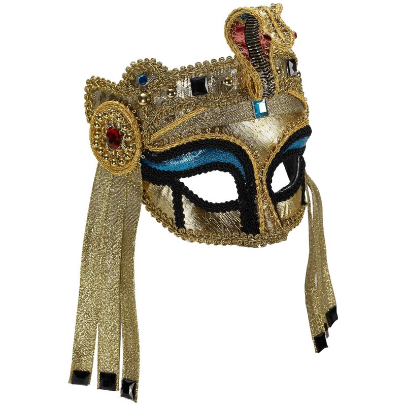 Buy Hobbypos Egyptian Goddess Queen Gold Cleopatra Adult Womens Costume 12 Mask Mydeal