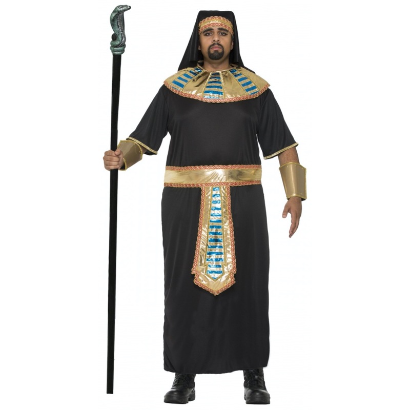 Buy Hobbypos Egyptian Pharaoh Ramses Tutankhamun King Tut Ancient Egypt Mens Costume Xl Mydeal 3195