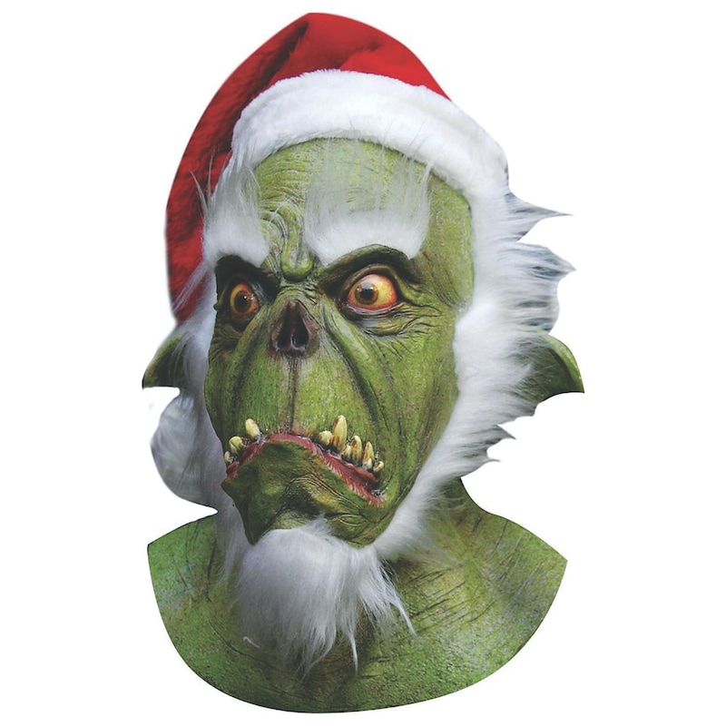 Buy Hobbypos Green Santa The Grinch Movie Christmas Adult Mens Costume 