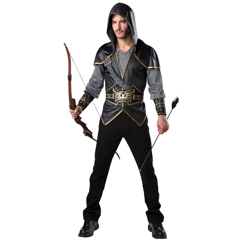 Buy Hobbypos Hooded Huntsman Snow White Medieval Hunter Renaissance ...