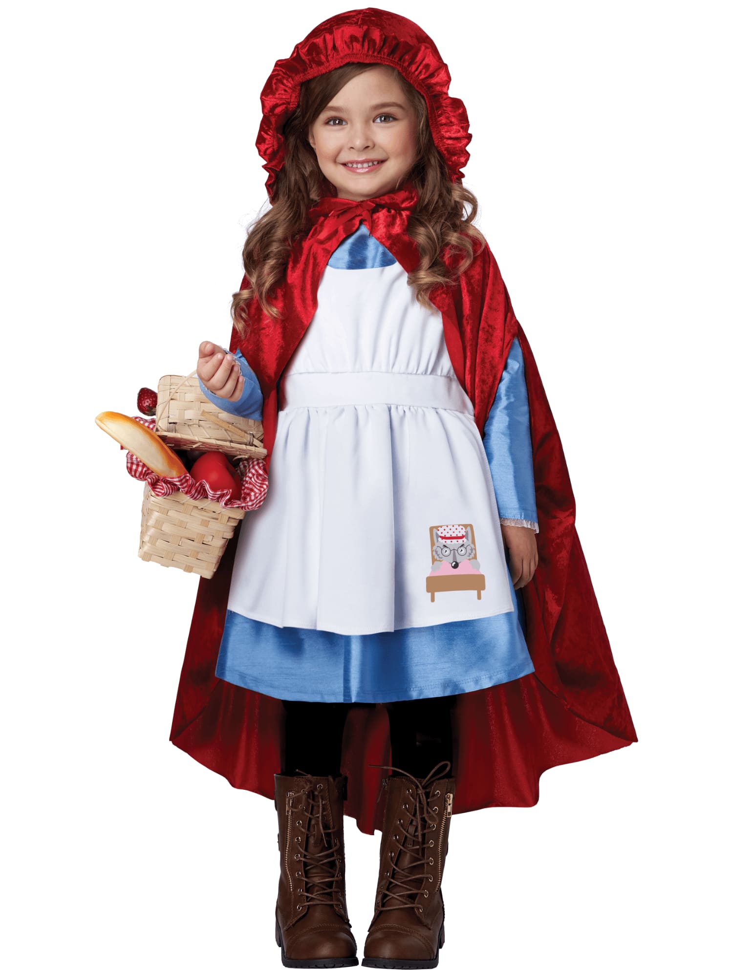 Buy Hobbypos Little Red Riding Hood Fairytale Storybook Book Week ...