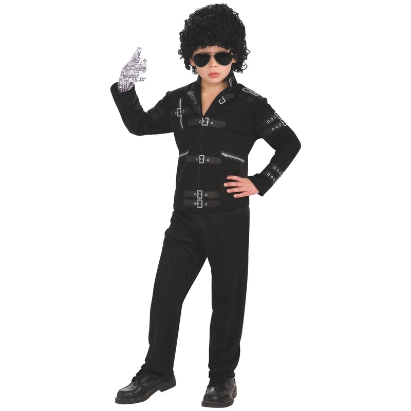 Buy Hobbypos Michael Jackson The King of Pop 80s Celebrity Child Boys Costume BAD Jacket MyDeal