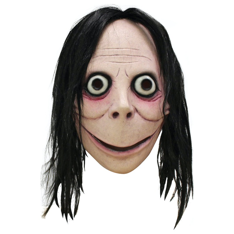 Buy Hobbypos Momo Creepypasta Horror Monster Demon Adult Mens Costume ...