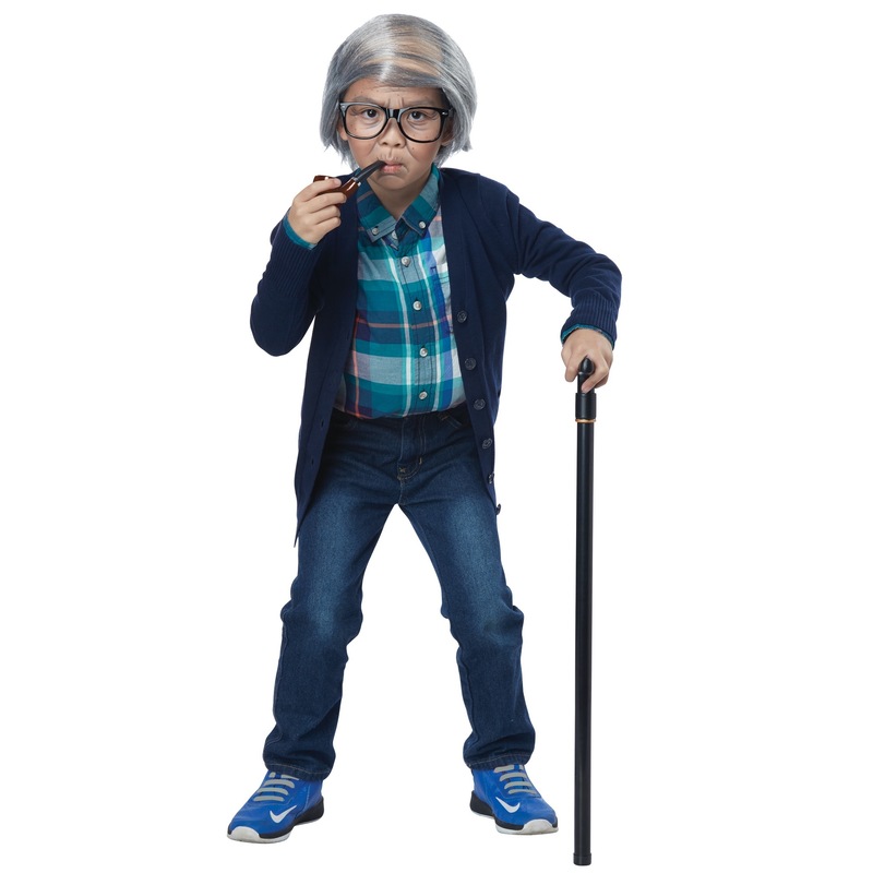 Buy Hobbypos Old Man Combover Grandpa 100 Days of School Book Week