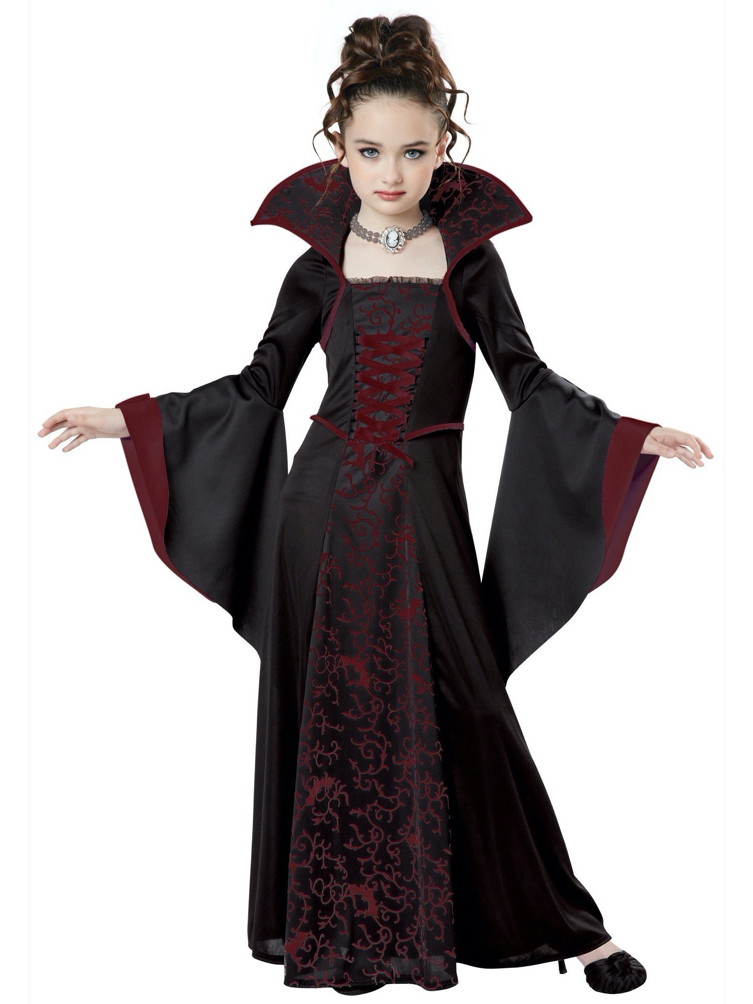 Hobbypos Royal Vampire Vampiress Gothic Medieval Dracula Twilight Halloween Girls Costume