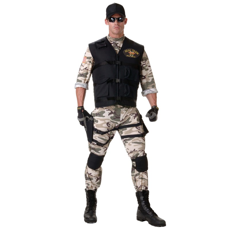 Buy Hobbypos Seal Team Classic Military Army Soldier Police Uniform ...