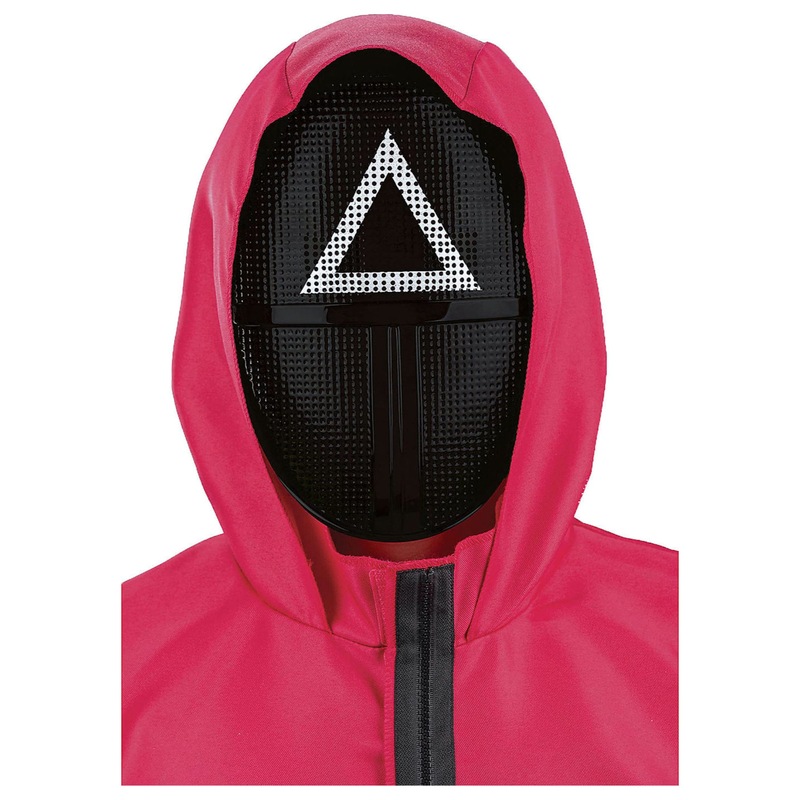 Buy Hobbypos Triangle Masked Men Squid Game Pink Soldiers Guards Adult