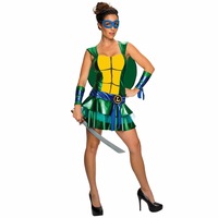Leonardo Leo Dress Teenage Mutant Ninja Turtles Superhero Women Costume