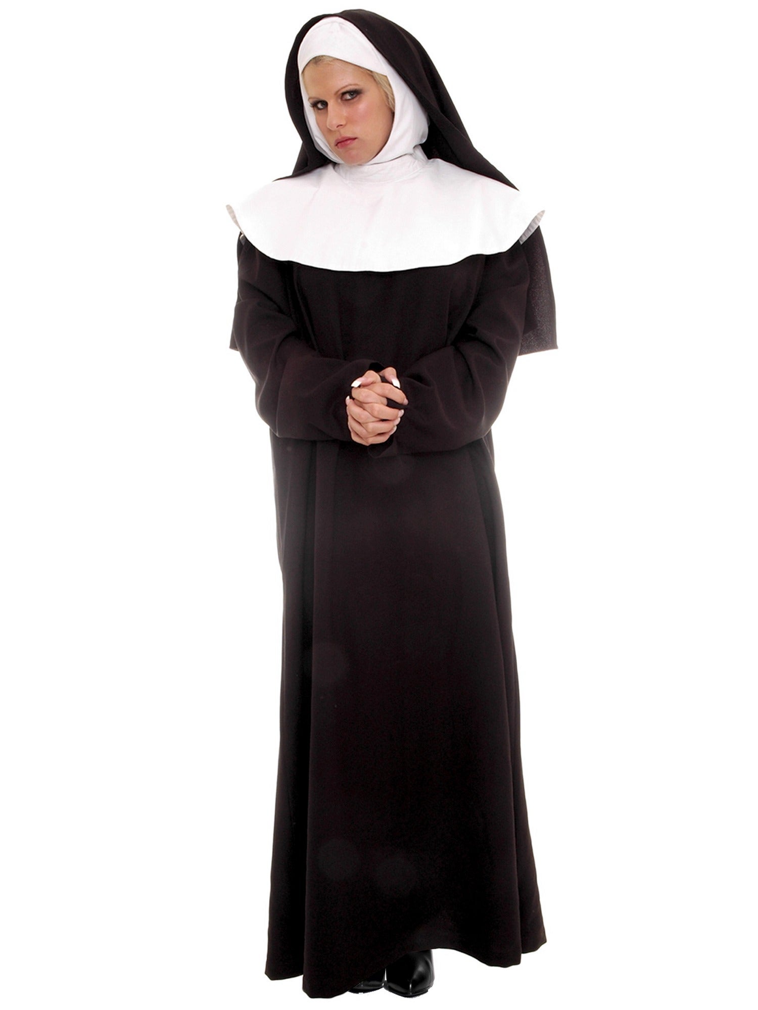 Hobbypos Mother Superior Nun Sister Religious Catholic Habit Deluxe Adult Womens Costume