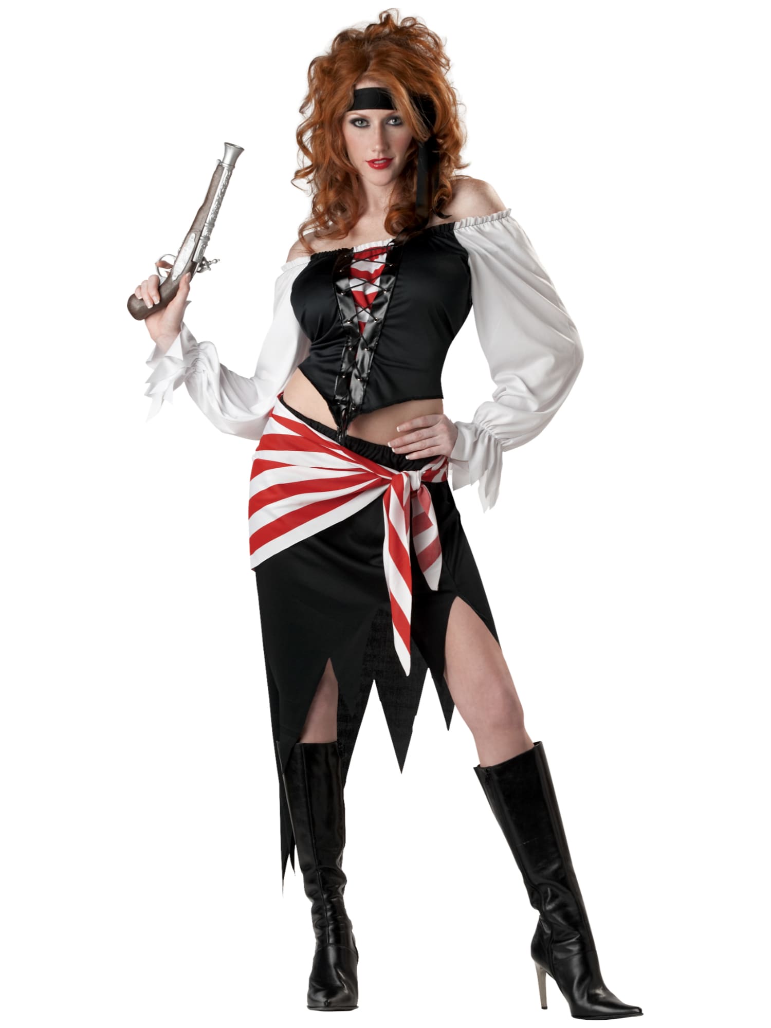 Hobbypos Ruby The Pirate Beauty Carribbean Women Costume