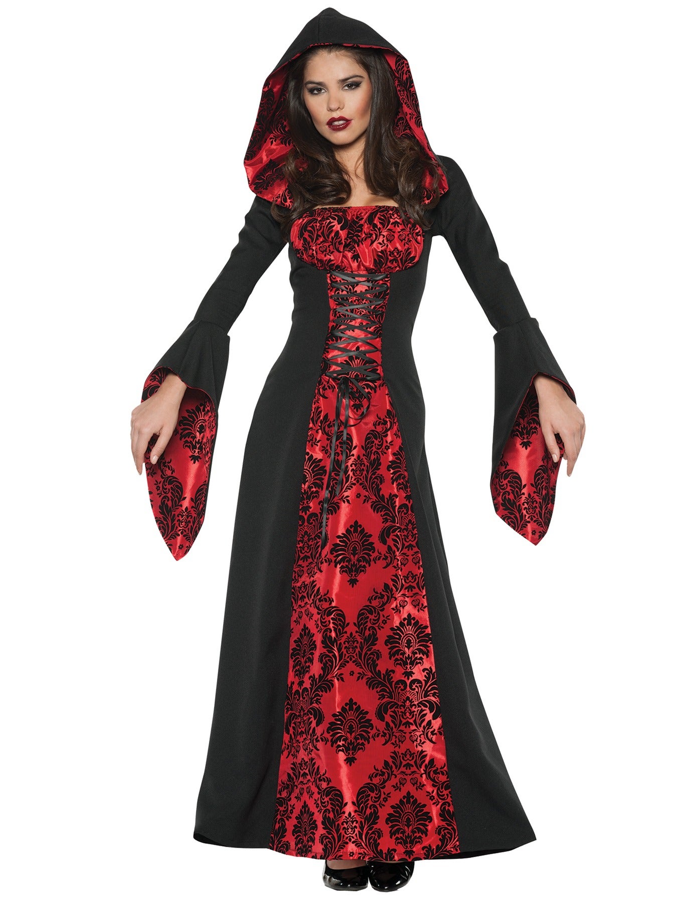 Hobbypos Scarlet Mistress Vampire Vampiress Twilight Deluxe Halloween Women Costume