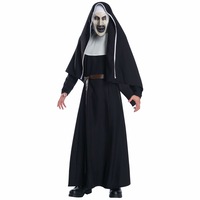 The Nun Deluxe Horror Movie Ghost The Conjuring Halloween Mens Costume & Mask