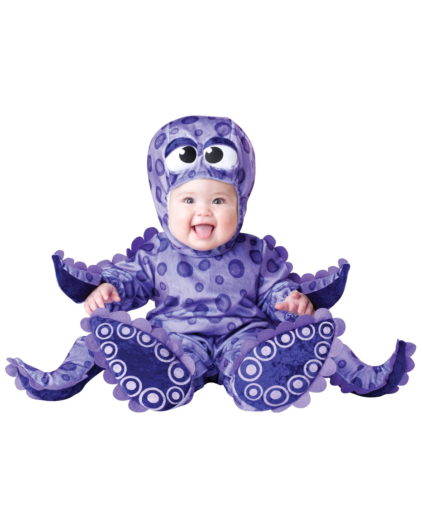 Hobbypos Tiny Tentacles Octopus Sealife Deluxe Toddler Boys Girls Costume