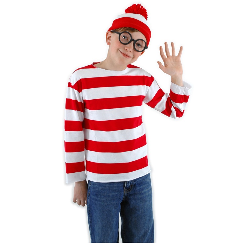 red white striped shirt kids