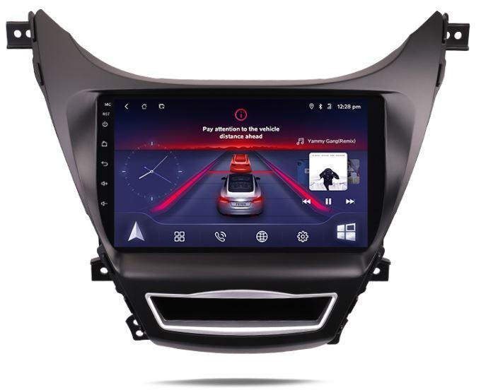 Car Dealz 10.2" Android 10.0 For Hyundai Elantra Avante 2010-2016 Head Unit In Dash Plus OEM Fascia