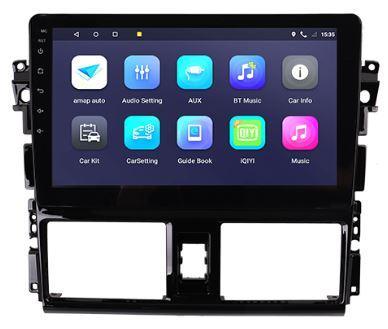 Car Dealz 10.2" Android 8.1 For Toyota Vios 2013-2018 w CAM GPS Bluetooth Car Player Navigation Radio Stereo DVD Head Unit In Dash Plus OEM Fascia