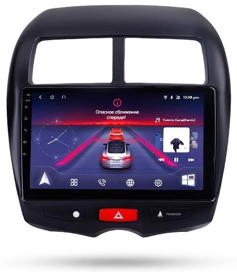Car Dealz 10.2" Android 8.1 Mitsubishi ASX 2010-2018 GPS Bluetooth Car Player Navigation Radio Stereo DVD Head Unit In Dash Plus OEM Fascia