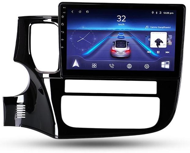 Car Dealz 10.2" Android 8.1 Mitsubishi Outlander XL 3 2012-2018 w CAM GPS Bluetooth Car Player Navigation Radio Stereo DVD Head Unit In Dash Plus OEM Fascia