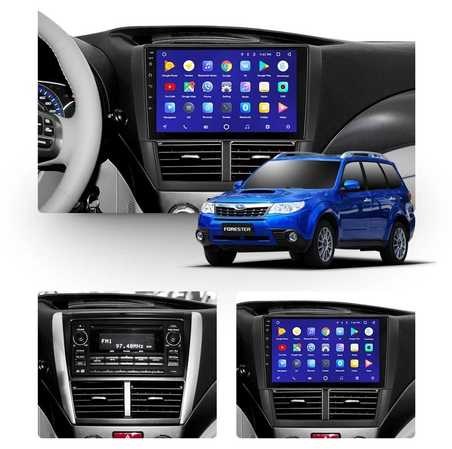 Car Dealz 10.2" Android 8.1 Subaru Forester 3 SH 2007-2013 w CAM GPS Bluetooth Car Player Navigation Radio Stereo DVD Head Unit In Dash Plus OEM Fascia