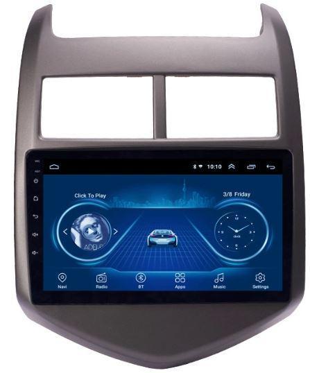Car Dealz 9" Android 10.0 For Chevrolet Aveo/Sonic Holden Barina 2011-2013 In Dash Plus OEM Fascia
