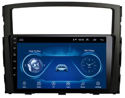 Car Dealz 9" Android 8.1 For Mitsubitshi Pajero 2006-2011 w CAM GPS Bluetooth Car Player Navigation Radio Stereo DVD Head Unit In Dash Plus OEM Fascia