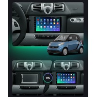 Car Dealz 10.2" Android 10.0 For Mercedes Benz Smart Fortwo 2 2010 - 2015 GPS Bluetooth Car Player Navigation Radio Stereo DVD Head Unit In Dash Plus OEM Fascia