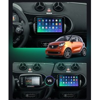 Car Dealz 10.2" Android 10.0 For Mercedes Benz Smart Fortwo 3 C453 A453 W453 2014 - 2020 GPS Bluetooth Car Player Navigation Radio Stereo DVD Head Unit In Dash Plus OEM Fascia