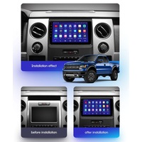 Car Dealz 10.2" Android 8.1 For Ford F150 P415 Raptor 2008 - 2014 GPS Bluetooth Car Player Navigation Radio Stereo DVD Head Unit In Dash Plus OEM Fascia