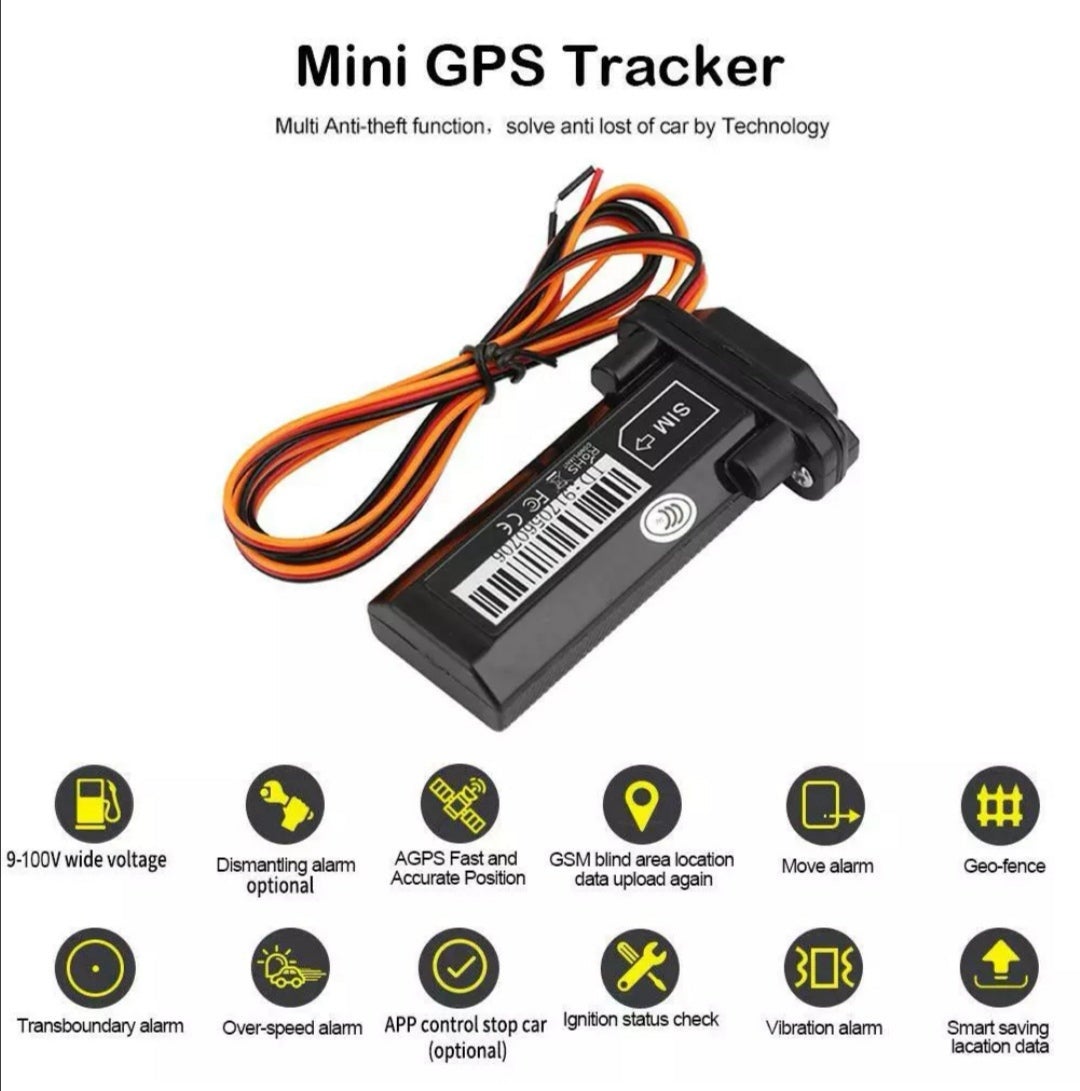Car Dealz Global GPS Tracker Tracking Real Time AGPS Locator for Car Motorcycle Vehicle