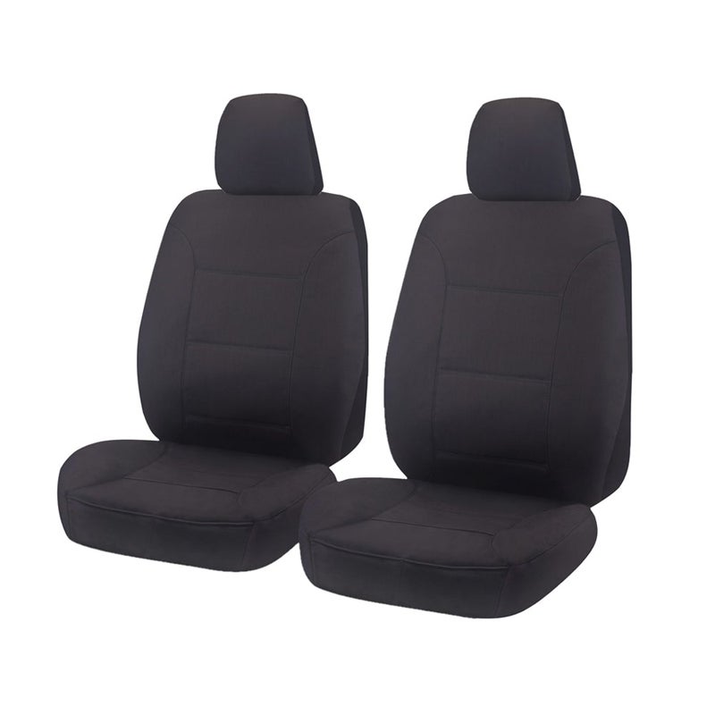 Challenger Car Seat Covers For Mitsubishi Triton Mq Mr Series Dual Club Cab 2018 2020 Charcoal Accessories 9315512074328 - Mitsubishi Triton 2020 Car Seat Covers