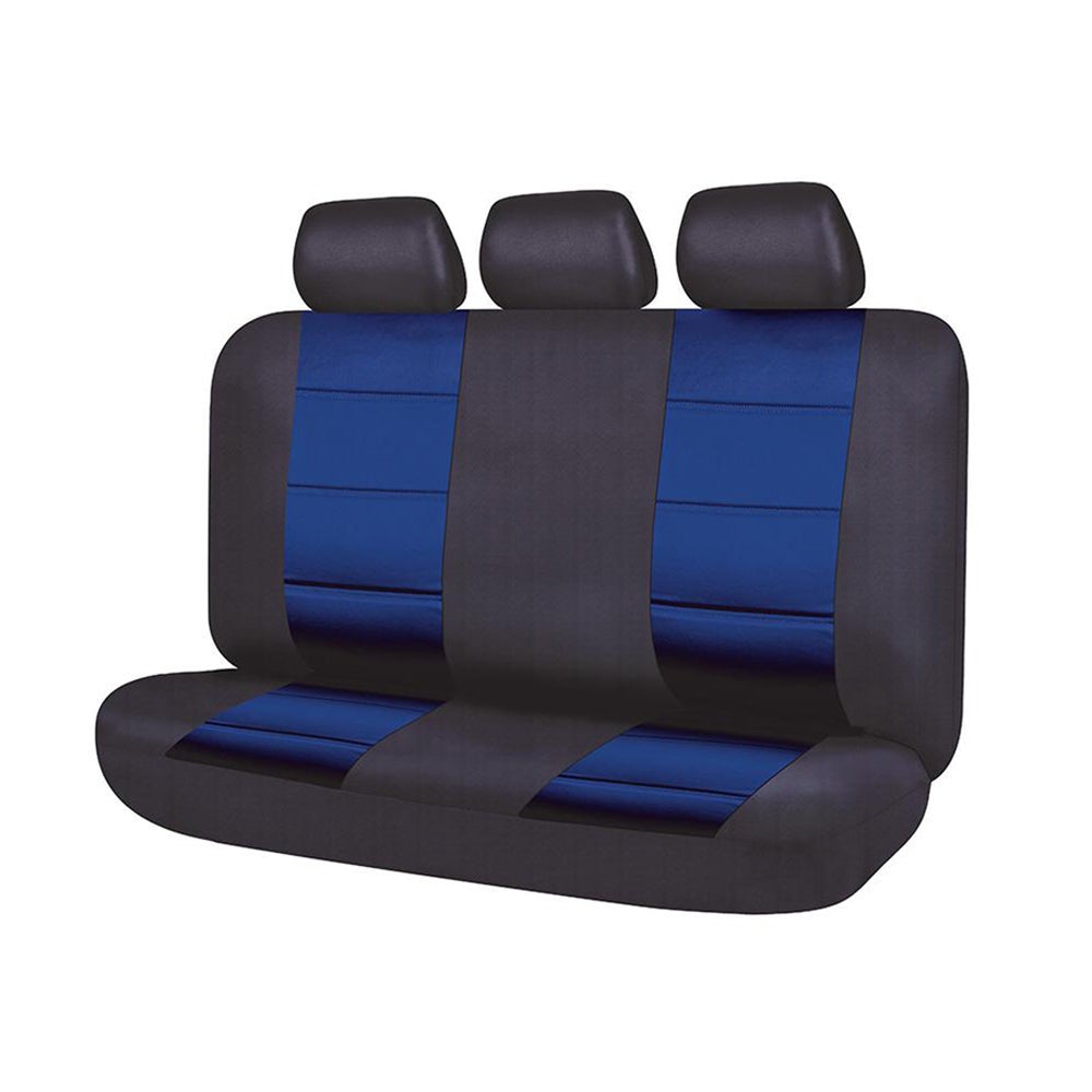 Universal El Toro Series Ii Rear Seat Covers Size 06/08H - Black/Blue