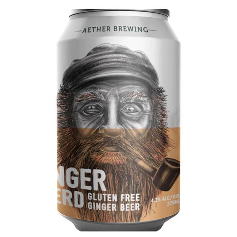Buy Aether Brewing Ginger Beer'D Ginger Beer Cans 375ml Pack of 24
