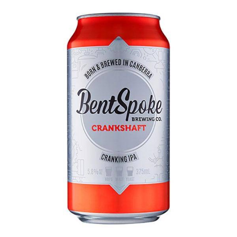 Buy Bentspoke Crankshaft IPA Cans 375ml Pack Of 4 MyDeal